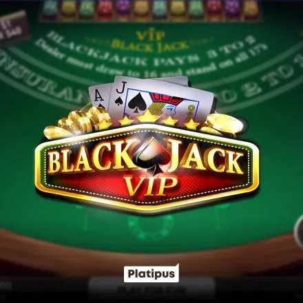 Blackjack VIP game by Platipus – logo hosted on bestpayoutonlinecasinos