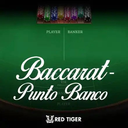 Punto Banco casino game by Red Tiger Gaming – featured logo at bestpayoutonlinecasinos