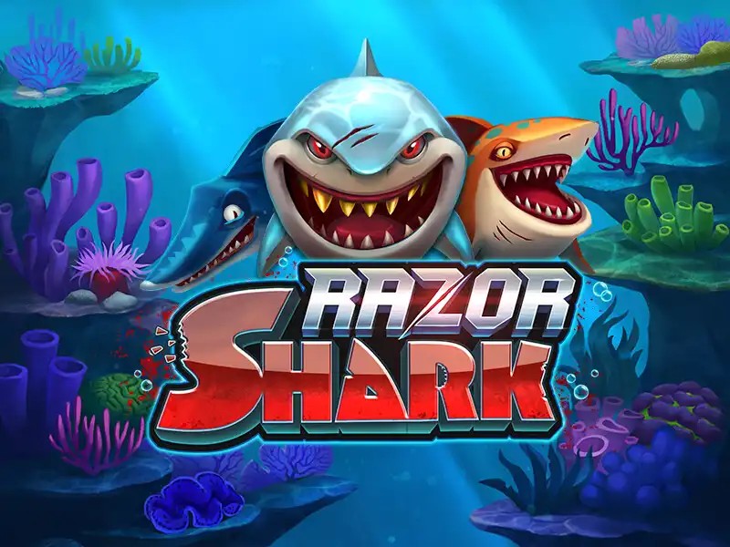 Razor Shark slot visual from Push Gaming available on bestpayoutonlinecasinos.ca