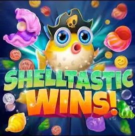 Shelltastic Wins logo by Jili Games bestpayoutonlinecasinos